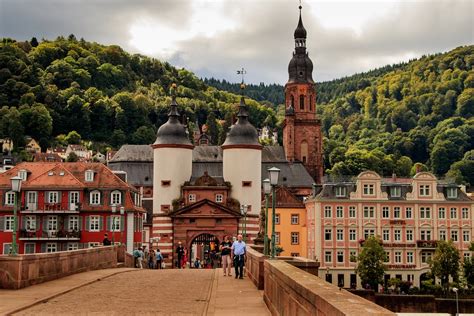Heidelberg Bridge Neckar Old · Free Photo On Pixabay