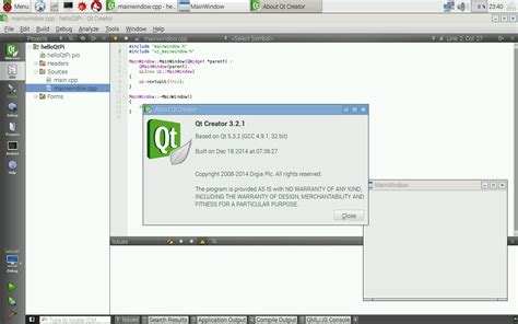 Hello Raspberry Pi Install Qt5qt Creator For Raspberry Pi 2raspbian