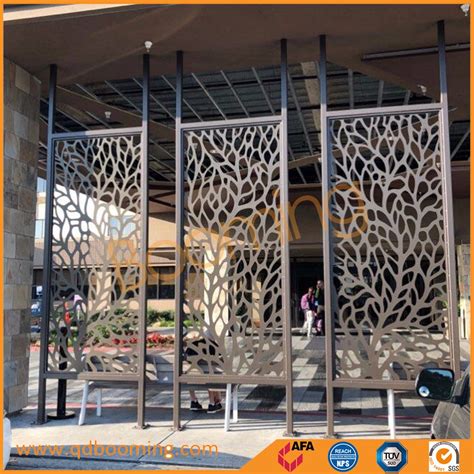 China Outdoor Garden Screens Laser Cutting Decorative China Screens