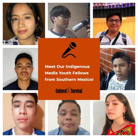 Meet Our Indigenous Media Youth Fellows From Southern Mexico Cultural Survival