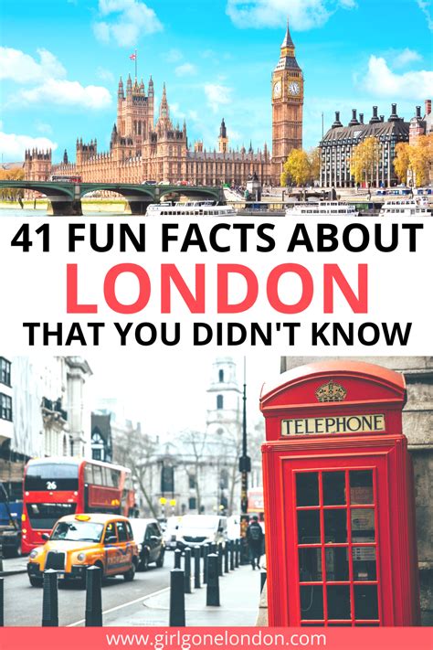 41 Fun Facts About London