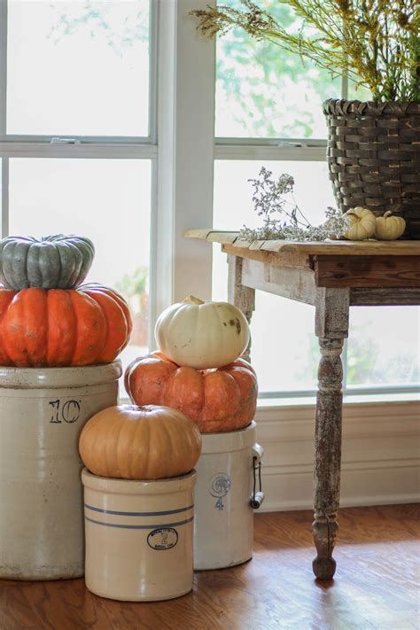 Vintage Fall Baskets Styling Ideas Beauty For Ashes Vintage Fall Decor Farmhouse Fall
