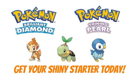 How To Get Shiny Starter In Pokemon Brilliant Diamond And Pokemon