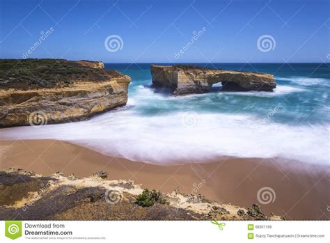 London Arch At Port Campbell National Park On The Great Ocean Road In