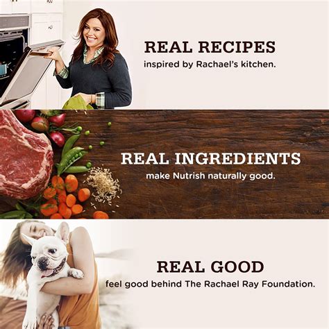 Dog food advisor, however, is a little less enthusiastic about the product, awarding nutrish 3 out of 5 stars and calling it an average dry product as far as nutrition goes. RACHAEL RAY NUTRISH Just 6 Natural Lamb Meal & Brown Rice ...