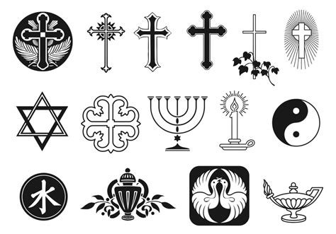 Various Religious Symbols