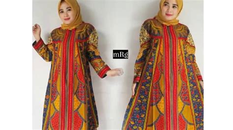 Gaun remaja motif batik model . 30+ Contoh Model Baju Tunik Batik - Fashion Modern dan ...