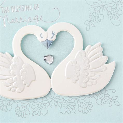 Loving Swans Religious Wedding Card Greeting Cards Hallmark