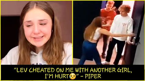 Lev Hurt Piper By Cheating With Another Girl😰 Piper Cried And Kicked Him