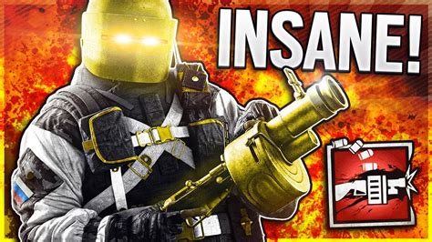 Rainbow Six Sieges New Tachanka Is Super Overpowered 😲 Youtube