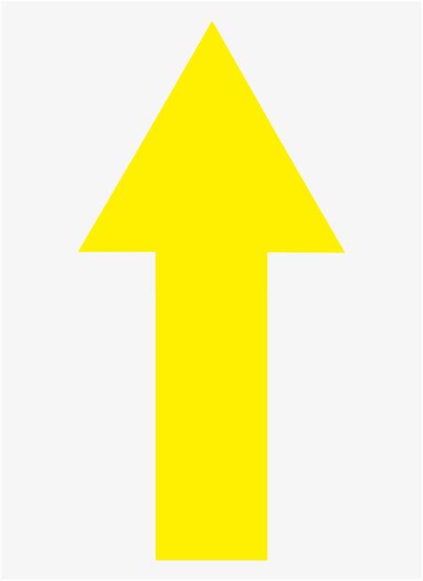Yellow Arrow Up Yellow Arrow Pointing Up Transparent Png 518x1045
