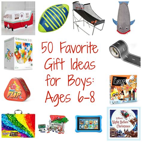 Even guys need attention and affection from their girlfriend, but the way is different. 50 Favorite Gift Ideas for Boys: Ages 6-8 - The Chirping Moms