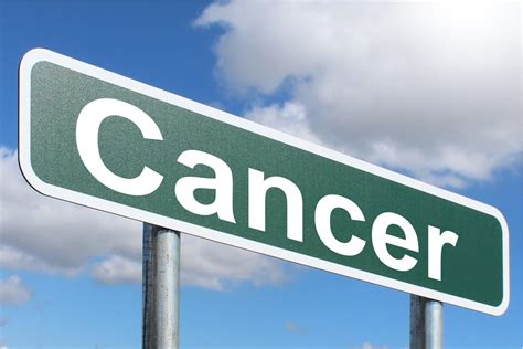 Cancer Free Of Charge Creative Commons Green Highway Sign Image