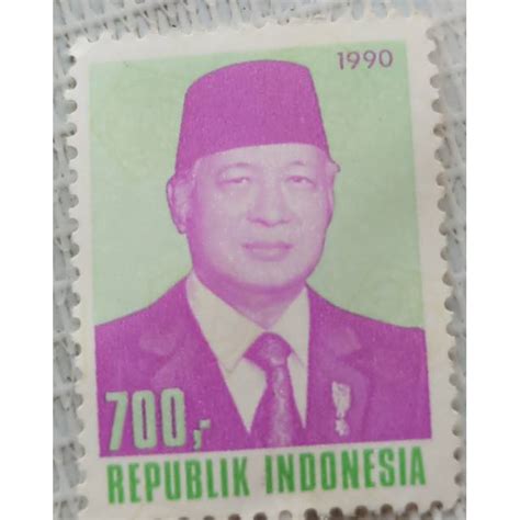 Jual Filateli Perangko Jadul Pak Harto Tahun 1990 Shopee Indonesia