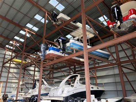 Indoor Storage Thunderbirds Marine Boatyard