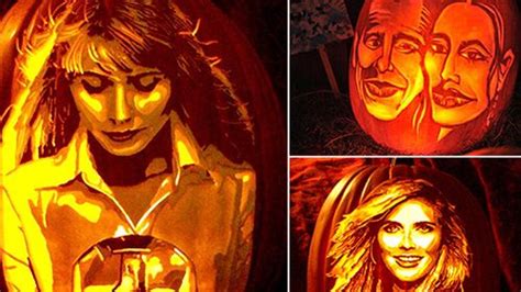 Halloween Pumpkins That Look Like Celebrities Mirror Online