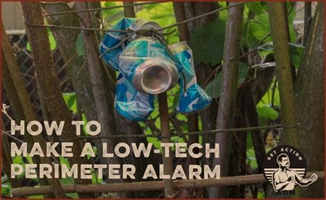 Diy Low Tech Perimeter Alarm For Camping Art Of Manliness