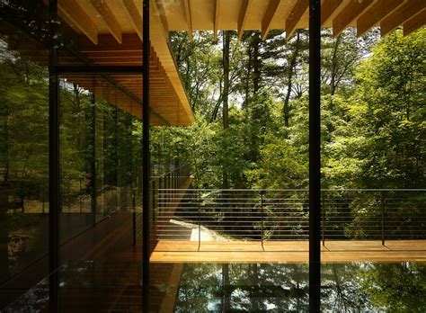 Glass Wood House Kengo Kuma And Associates Kengo Kuma Philip Johnson Japanese Architecture