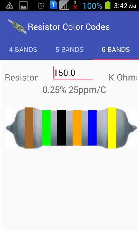 Resistor Color Codes Micro Digital