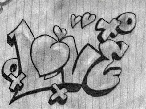 This is the one i'll be using today. Love is a 4 letter word... | Graffiti drawing, Pencil drawings tumblr, Graffiti lettering