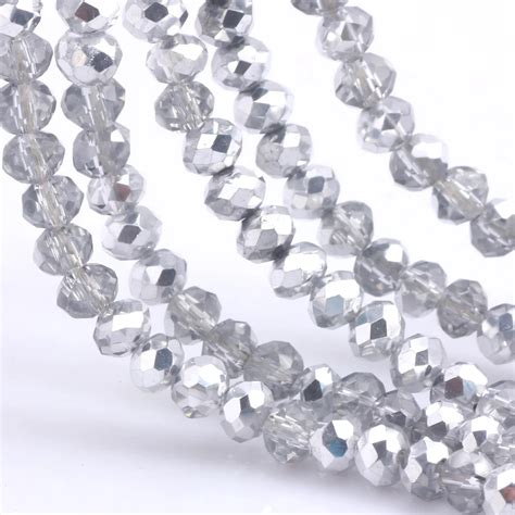 Olingart 346810mm Round Glass Beads Rondelle Austria Faceted