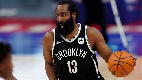 Nba James Harden Hits 44 Points As Brooklyn Nets Hold Off Detroit
