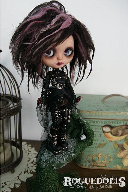 Edward Scissorhands Ooak Rogue Dolls Blythe Dolls Creepy Dolls