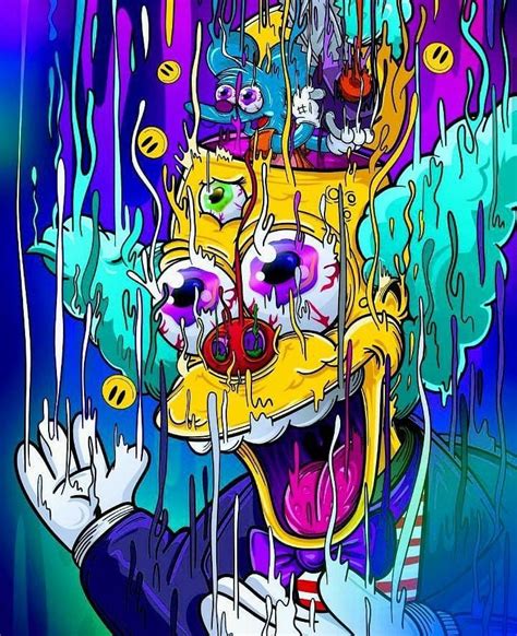 Crédit Thesimpsonsua Les Simpson Simpsons Art Bart Simpson Art Art