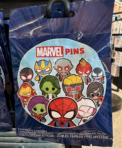 Marvel Collectible Pin Packs At Disney Parks Disney Pins Blog