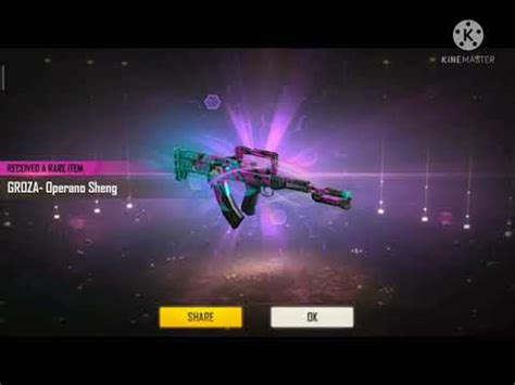 New Weapon Royale Trick Free Fire How To Get Operana Sheng Groza In