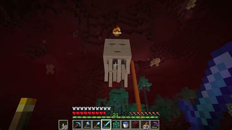 Annoying Thing About Farming The Ghast Tear Item Minecraft Youtube