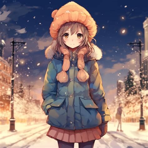 Premium Ai Image Cute Little Anime Girl