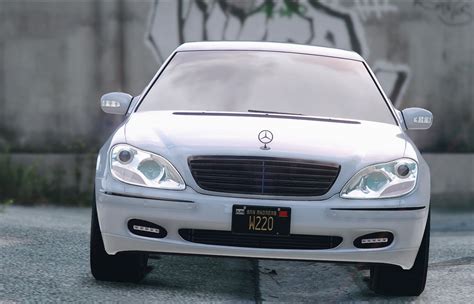 Mercedes Benz S600 W220 Tunable Amg Pack [add On] Gta5