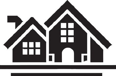 Premium Vector Residential Real Estate Icon