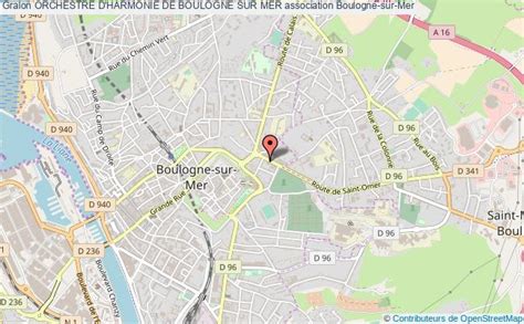 Plan De Boulogne Sur Mer Vacances Arts Guides Voyages