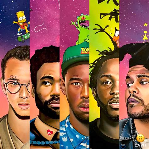 17 Best Hip Hop Paintings Youll See Rkendricklamar