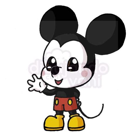 Mickey Mouse Kawaii Dibujando Con Vani