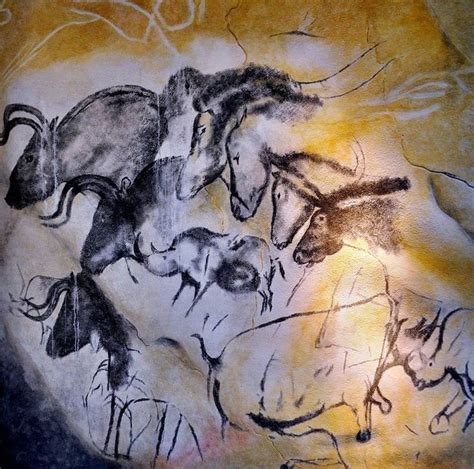 Stone Age Tablolar Taş Sanatı Tarih öncesi