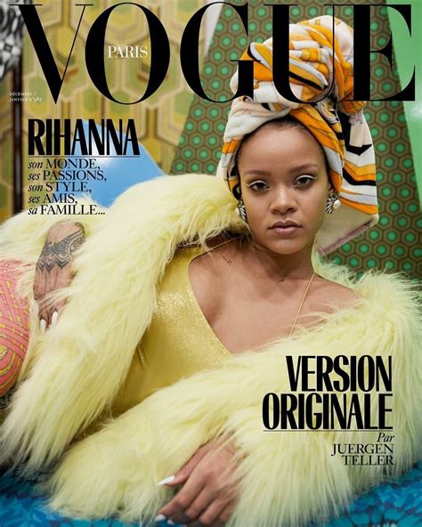 Pin By Foto Fantasy On Style Rihanna Vogue Rihanna Cover Vogue