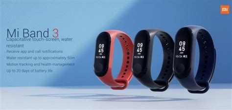Xiaomi Launches Mi Band 3 Fitness Band With Heart Rate Sensor Nfc And
