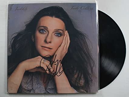 Judy Collins Signed Autographed Judith Record Album Coa Matching