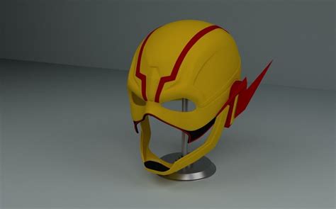 Reverse Flash Mask From Injustice 2 Dc Cosplay Flash Helmet 3d Print