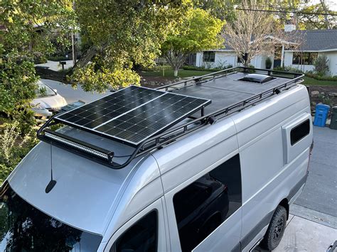 Sprinter Build Solar Panels — Silicon Valley Motor Club