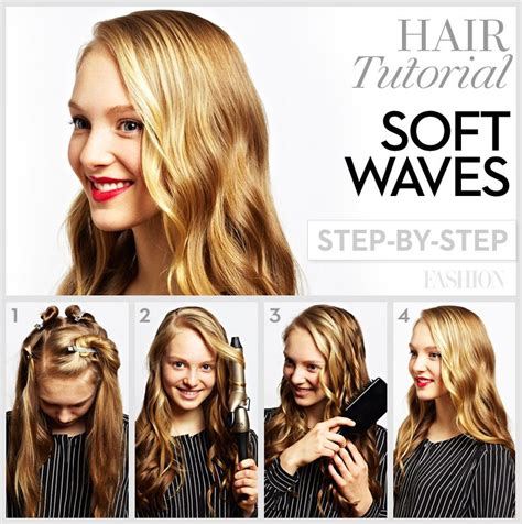How can i make my hair wavy? Soft, loose curls: 4 steps to wavy hair - FASHION Magazine