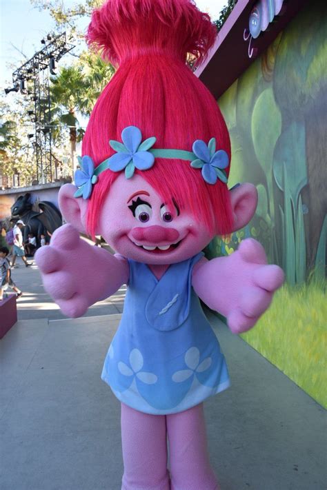 Poppy Trolls Universal Mascot Poppies Dreamworks Trolls Mascot