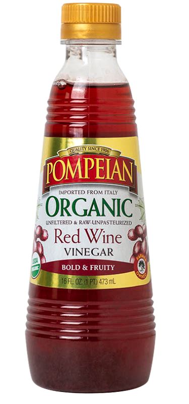 Organic Red Wine Vinegar Pompeian