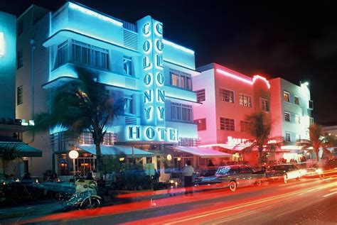 Miami South Beach Art Deco District Hotels