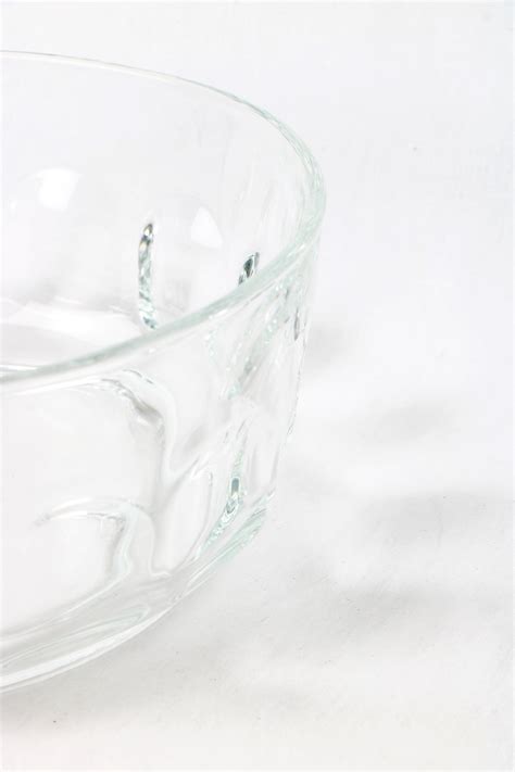 Large Arcoroc Glass Serving Bowl Lambandnewt