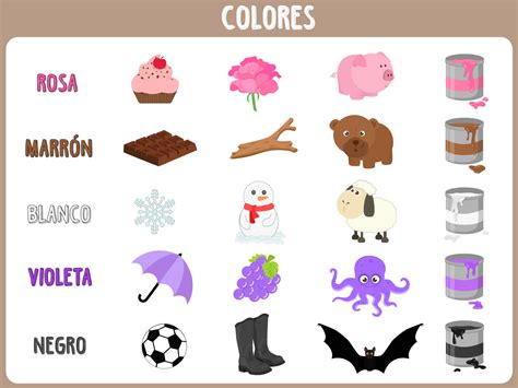 Los Colores En Ingles Vocabulario Ejercicios Para Ninos Images Images