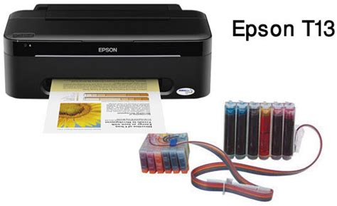 I tried to replace the yellow cartridge because it's leaking m. How to install my Epson T13 printer - Techyv.com